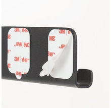 Wandhaak met 3M plakstrips voor bevestiging