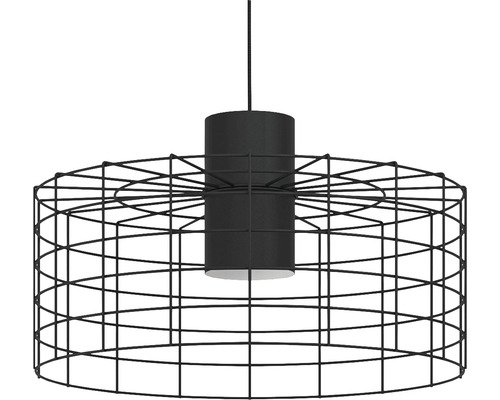 Hanglamp met zwart metalen frame