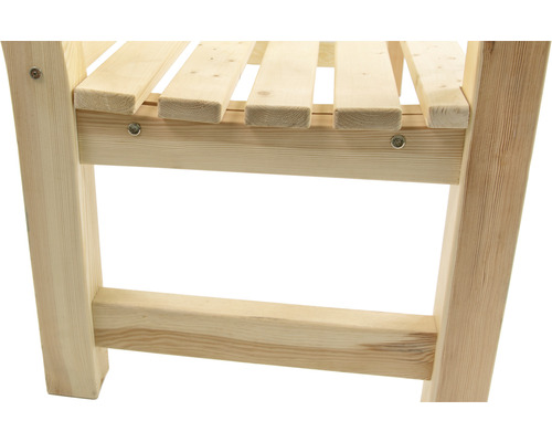 Detailopname van een houten plank met lattenbodem