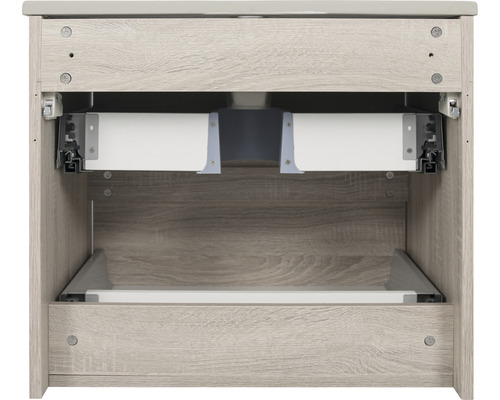 Wastafelonderkast met open ladesysteem