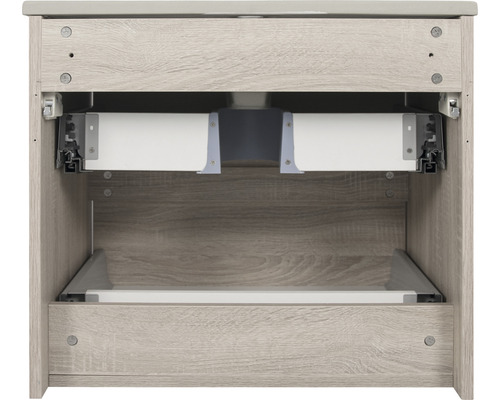 Wastafelonderkast met uittrekelementen