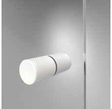 Close-up van een lamp met cilindrische kap