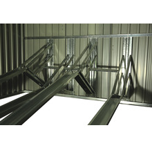 Fietsenrek in schuur