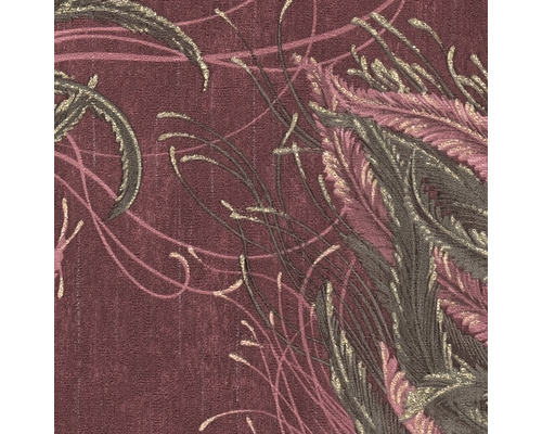 Behang met bloemmotief