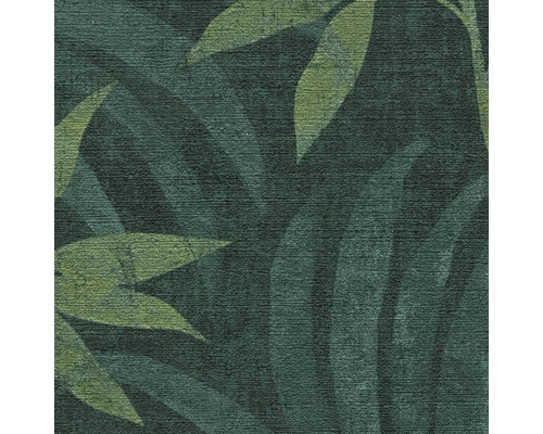 Behang met bladerenpatroon