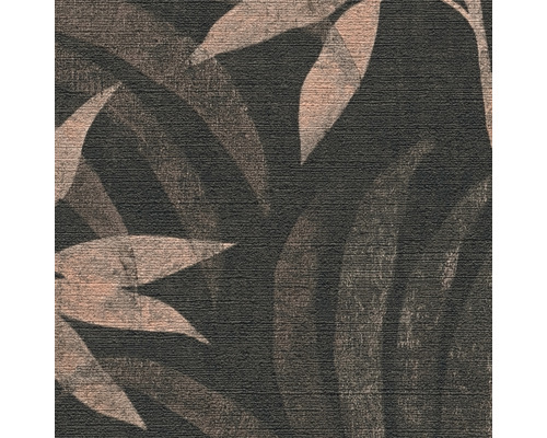 Behang met bladerpatroon