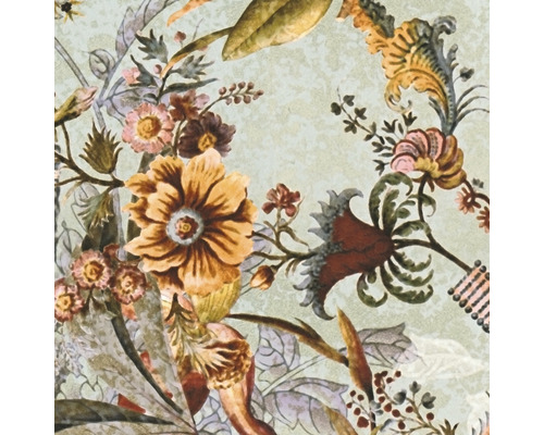 Behang met bloemenpatroon met florale motieven