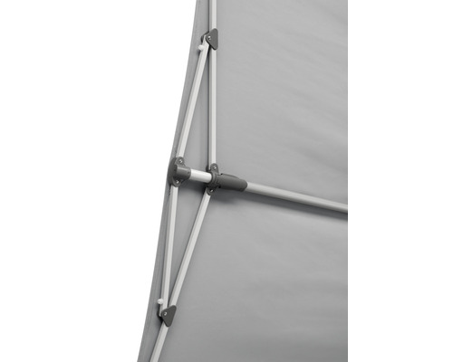 Detailaanzicht van het frame van een tuinpaviljoen