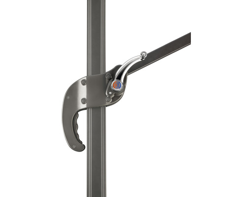 Mechanisme van een parasol voor het aanpassen van de hoogte