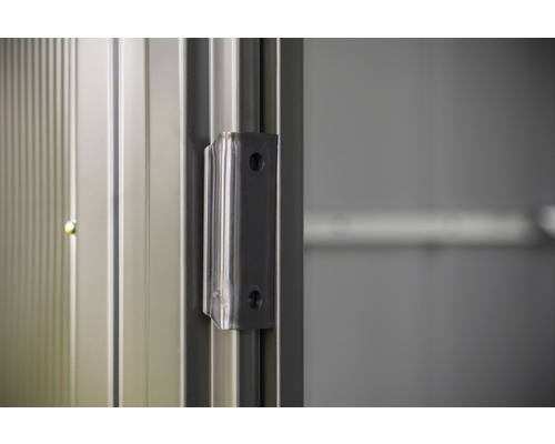 Gedetailleerde opname van een deurslot.