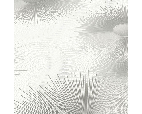 Behang met abstract stralenpatroon