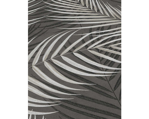 Behang met palmenbladmotief