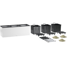 Plantenbak met inzetstukken en accessoires