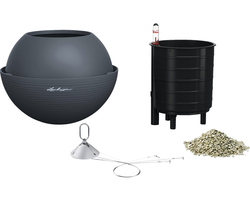 Lechuza Classico Ronde plantenpot met irrigatiesysteem en accessoires