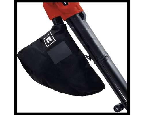 Bladzuiger met opvangzak