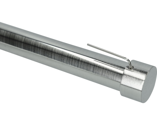 Metalen gordijnroede met beugel