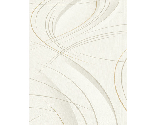 Behang met gebogen lijnen