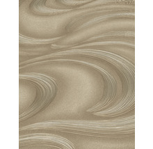 Behang met golvend lijnenpatroon