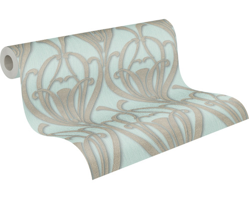 Behangrol met bloemmotief