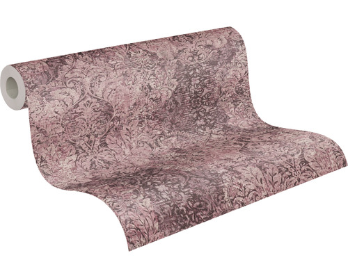 Behangrol met bladmotief