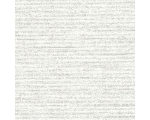 Wit behang met textielstructuur