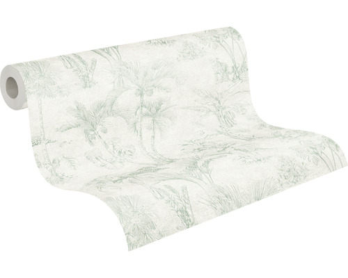 Rol behang met jungle motief