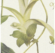 Behang met plantenmotief