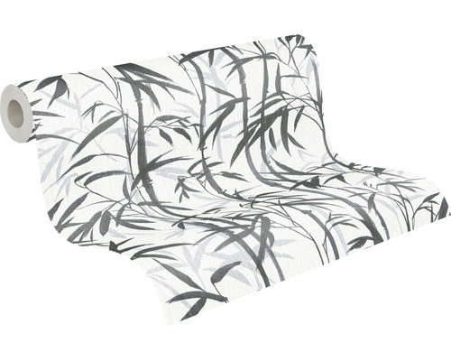 Rol behang met bamboepatroon