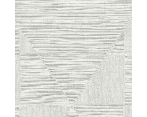 Behang met geometrisch patroon en horizontale textuur