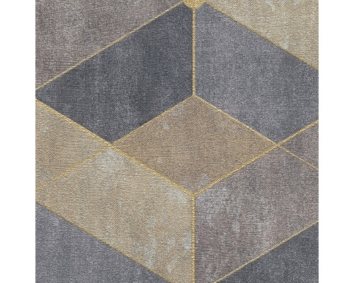 Behang met geometrisch patroon