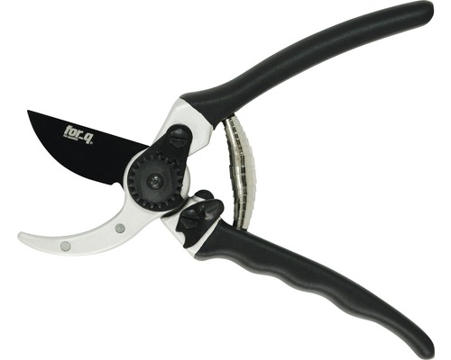 Tuinschaar met zwart mes en handgreep