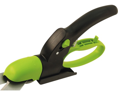 Grasmaaier met kunststof handgrepen