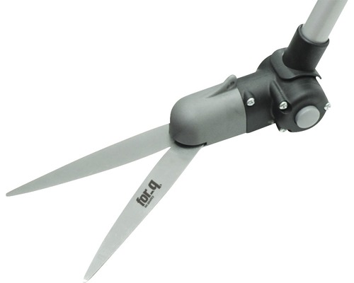 Grasrand schaar met steel en for_q logo