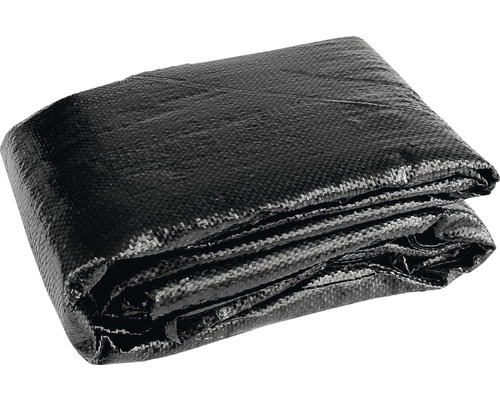 FLORASELF Worteldoek zwart 100 g/m² 5x2 m Opgevouwen anti-onkruiddoek voor de tuin