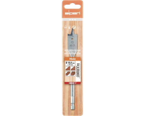 Alpen houtspiraalboor 18 millimeter