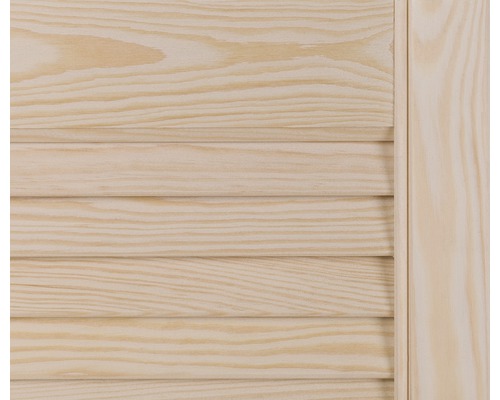 Detailopname van een houten jaloezie