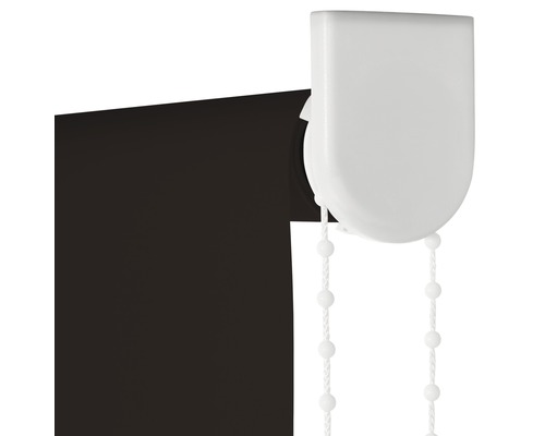 Detailopname van een rolgordijn met kettingbediening