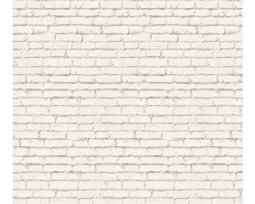 Witte bakstenen muur