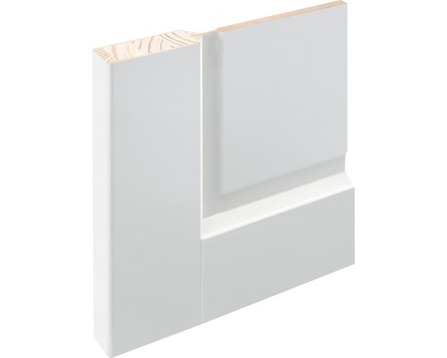 PERTURA Binnendeur 207 opdek links wit gegrond 83x201,5 cm