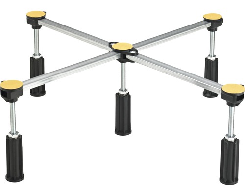 Universeel wasmachineonderstel met verstelbare poten