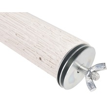 Keramische vogelstok met bevestigingsmateriaal