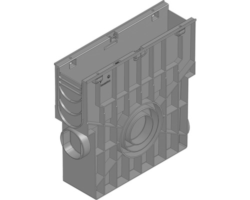 Hauraton Recyfix Standard 100 inloopkast van PP met emmer 500 x 150 x 488 mm