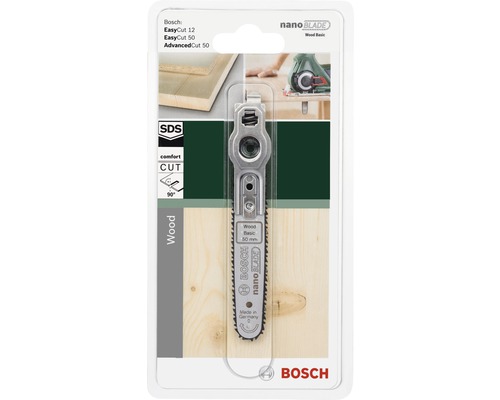 Bosch NanoBlade zaagblad voor hout, geschikt voor EasyCut 12, EasyCut 50 en AdvancedCut 50