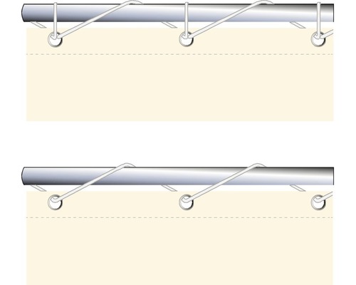 Gordijnroede accessoire voor het bevestigen van een gordijn