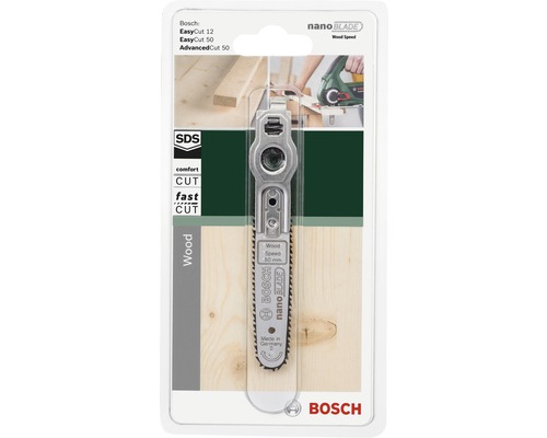Bosch NanoBlade Wood Speed zaagblad voor hout