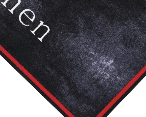 Deurmat met belettering