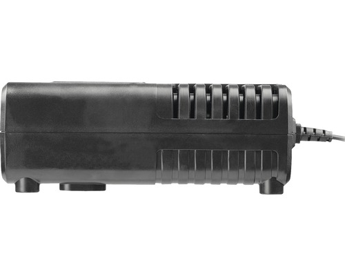 Acculader in profiel