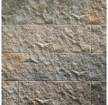 Close-up van wandtegels met steenlook