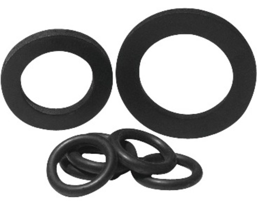 Diverse rubberen ringen en afdichtringen