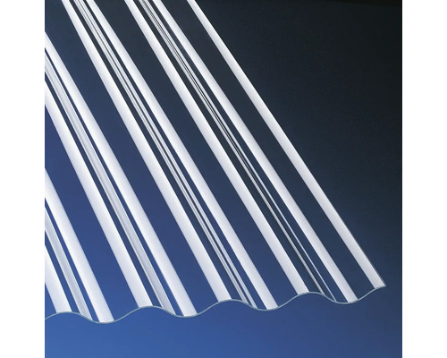 GUTTA Acryl sinus 76/18, helder, 2000x1045x3 mm Transparante golfplaat voor dakbedekking
